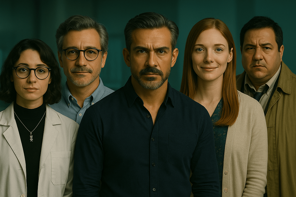 cast portrait designed decay