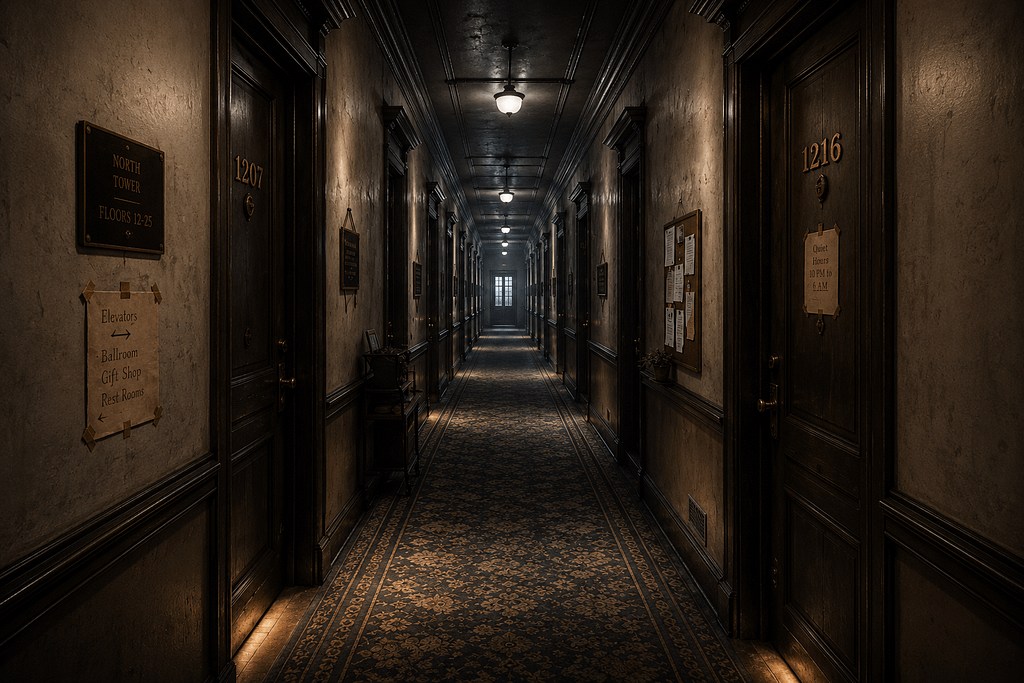 Ballroom block corridor hall