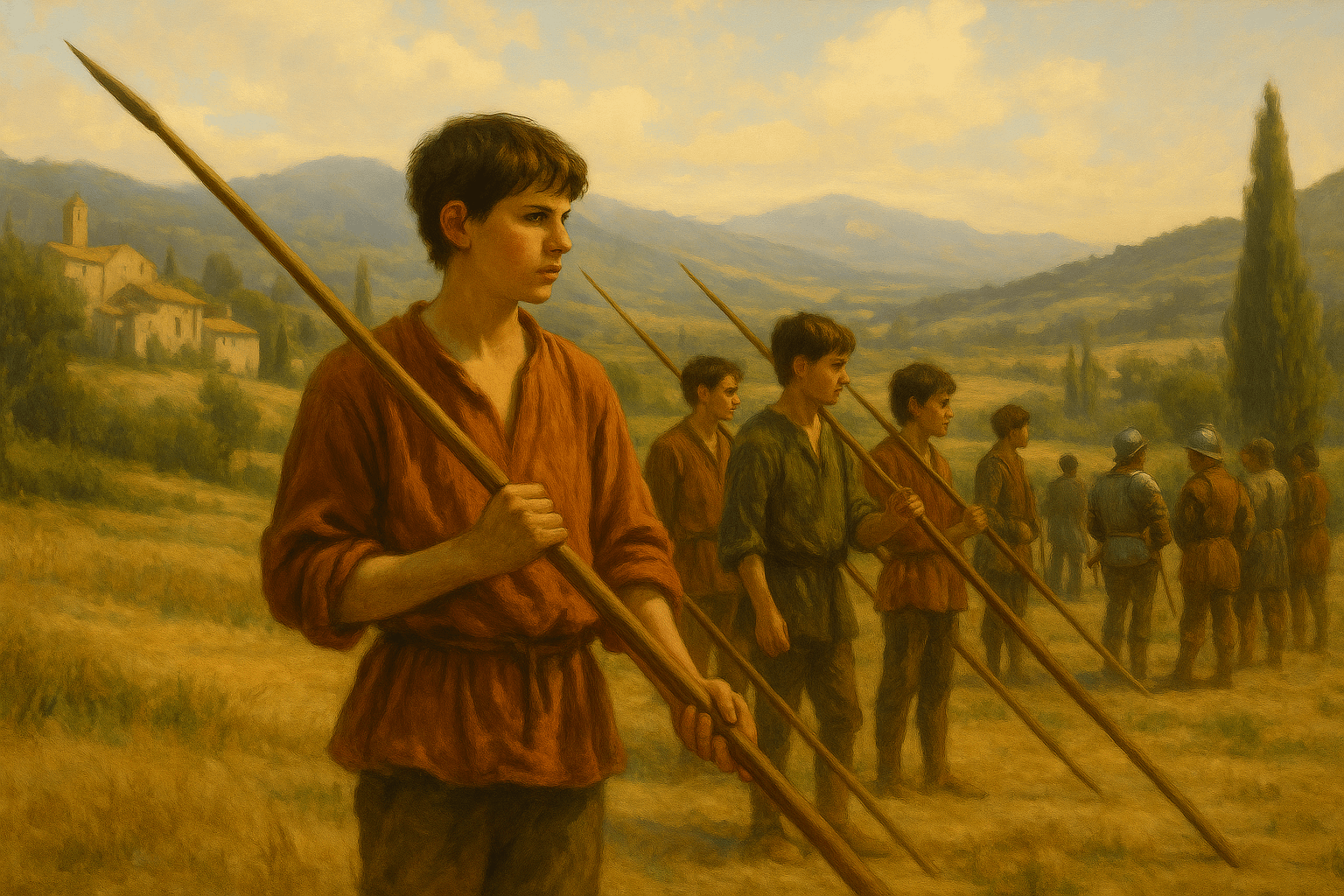 young Italian loyalty historical fiction