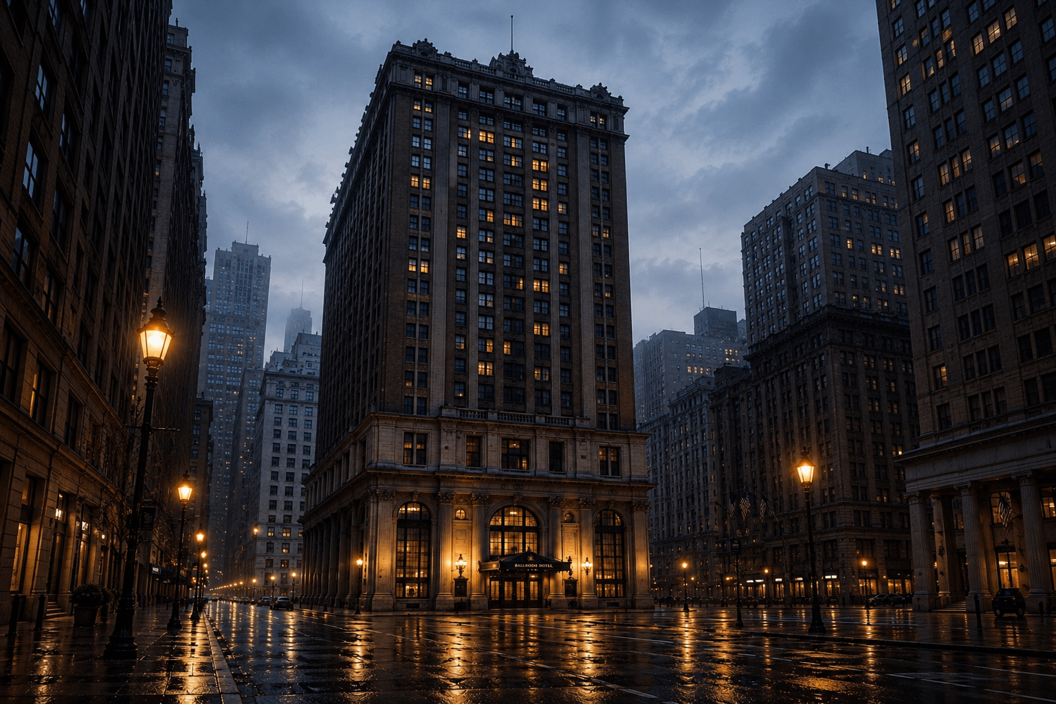Ballroom Hotel 1 Unlit